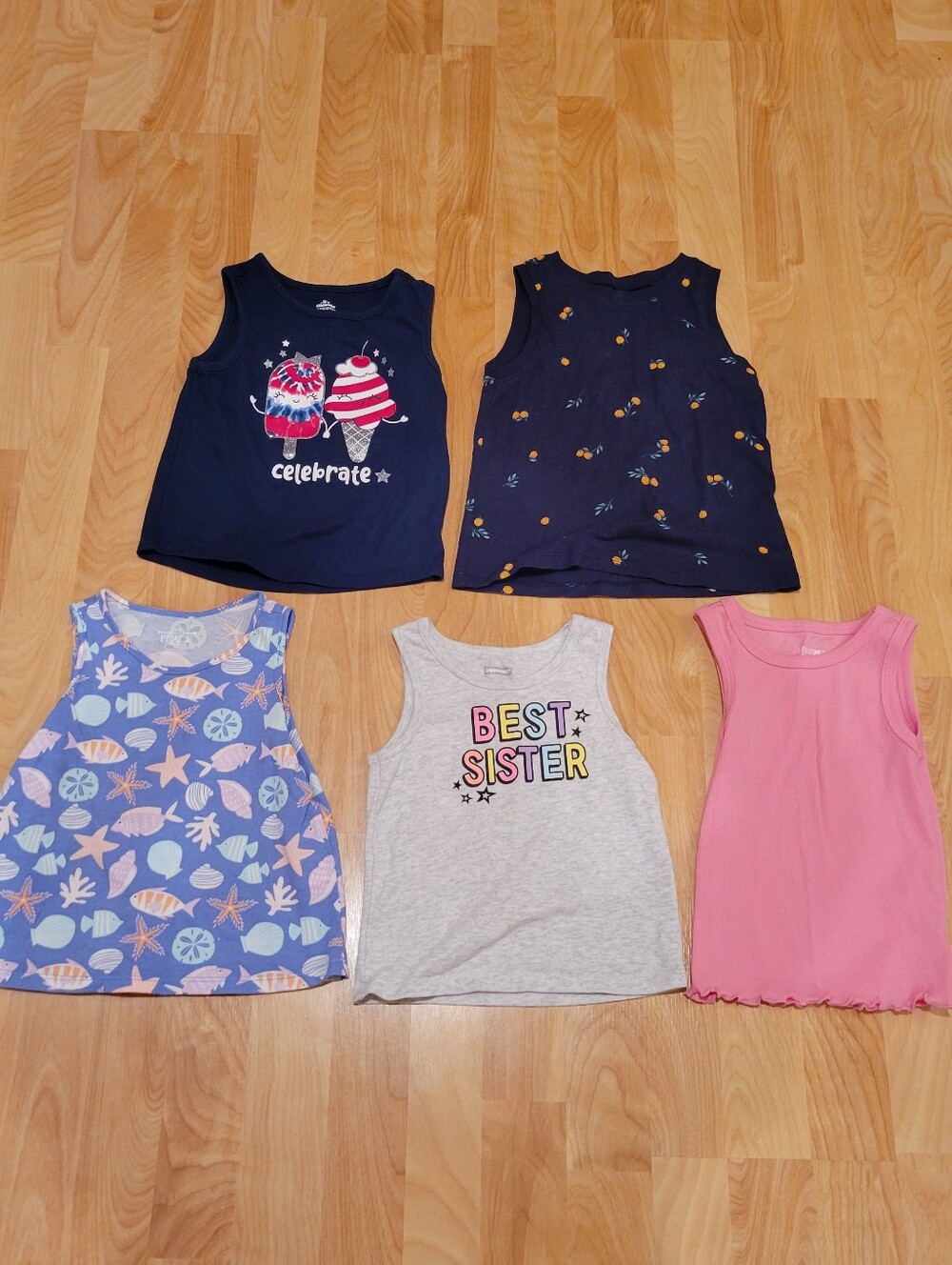 Toddler Girls Tank Top Bundle Size 3T